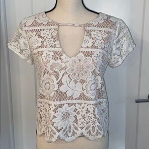 Express Lace Top NWOT​